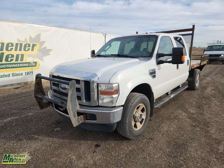 2008  Ford  F-350 Super Duty 4x4  S/A  Deck Truck