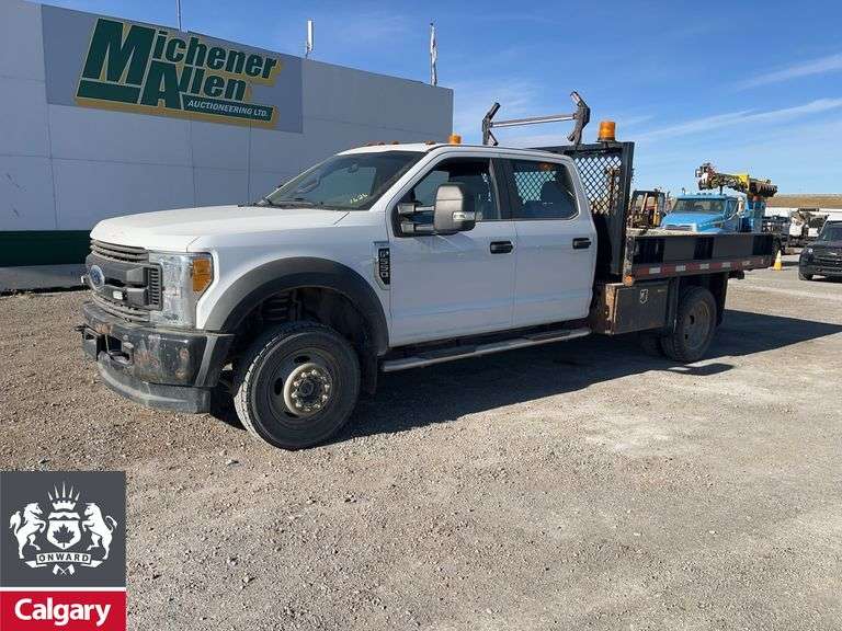 2017  Ford  F-550 Super Duty 4X4  S/A  Tilt Deck Truck