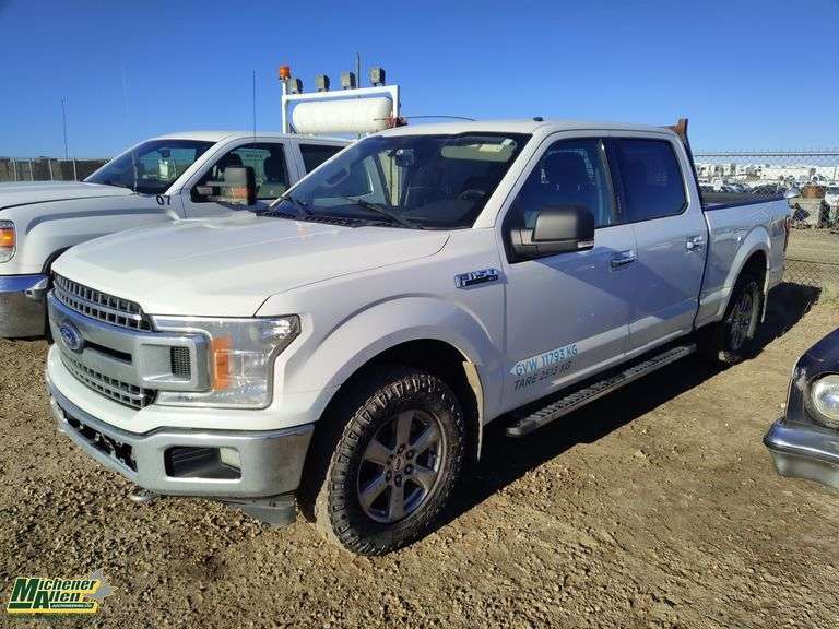 Non-Operable  2019  Ford  F-150  4x4 XLT 4dr SuperCrew 6.5 ft. SB