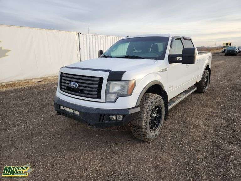 2012  Ford  F-150  4x4 FX4 4dr SuperCrew Styleside 6.5 ft. SB