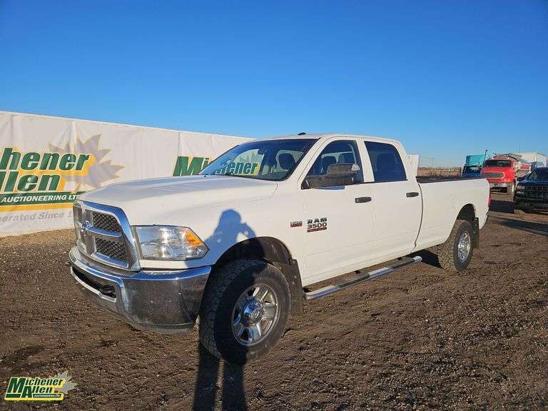 2017  Ram  3500  4x4 Tradesman 4dr Crew Cab 8 ft. LB SRW Pickup