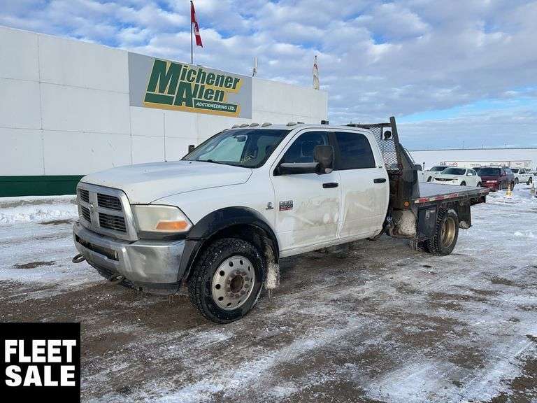 2011 Ram 5500 4X4 S/A Deck Truck - Michener Allen Auctioneering Ltd