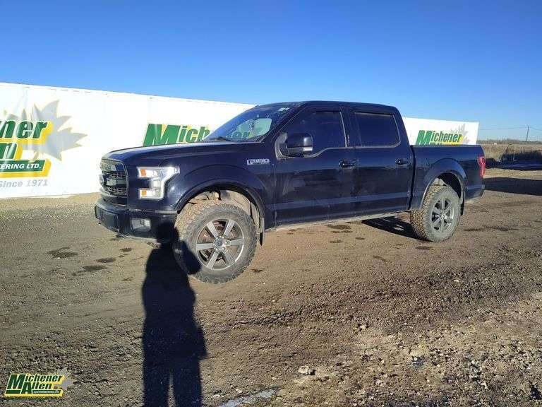 2016  Ford  F-150  4x4 Lariat 4dr SuperCrew 5.5 ft. SB