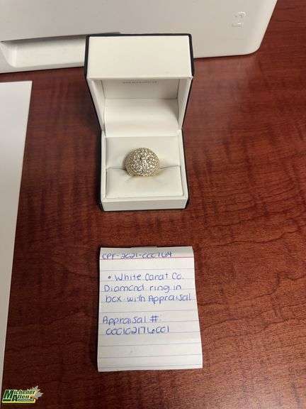 White Carat Co. Diamond ring