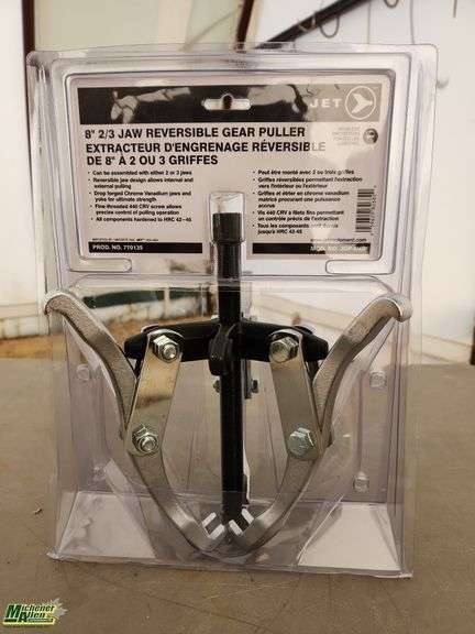 8" 2/3 Jaw Reversible Gear Puller