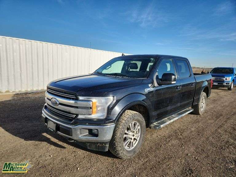 2018  Ford  F-150  4x4 Lariat Crew Cab SB