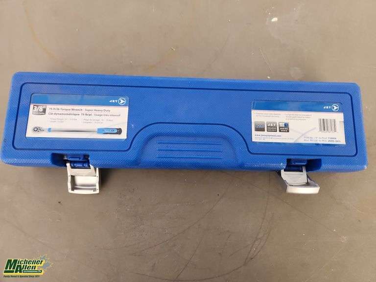 Jet 3/8 " 75 Ft/lb Torque Wrench  Super Heavy Duty