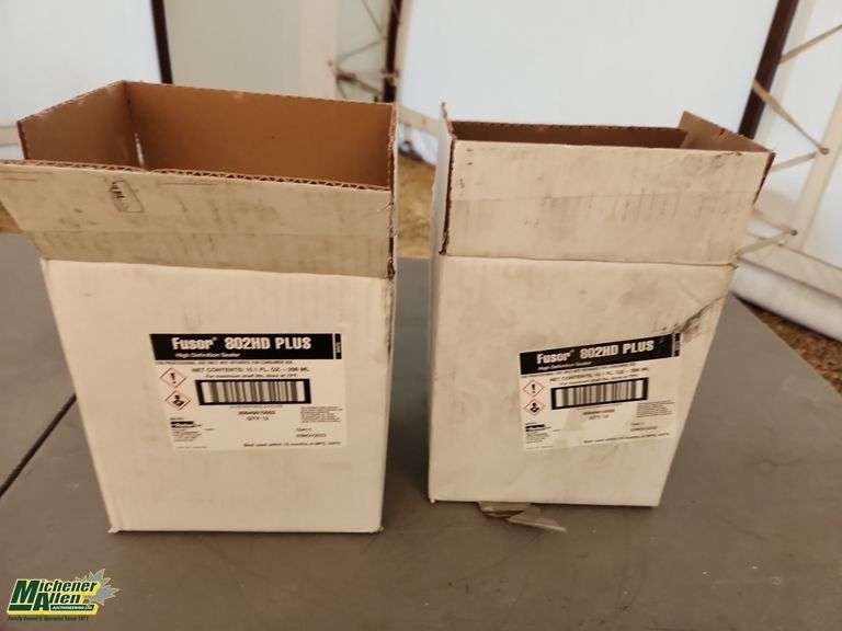 2 Cases Of 12 Fusor 802HD Plus Sealer