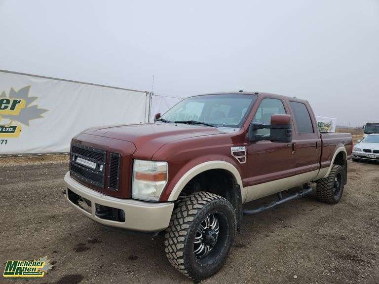 2008  Ford  F-350 Super Duty  4x4 King Ranch Crew Cab SRW SB Diesel