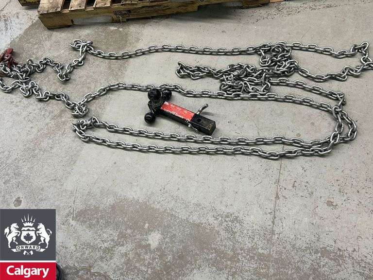 Chain and ball hitch