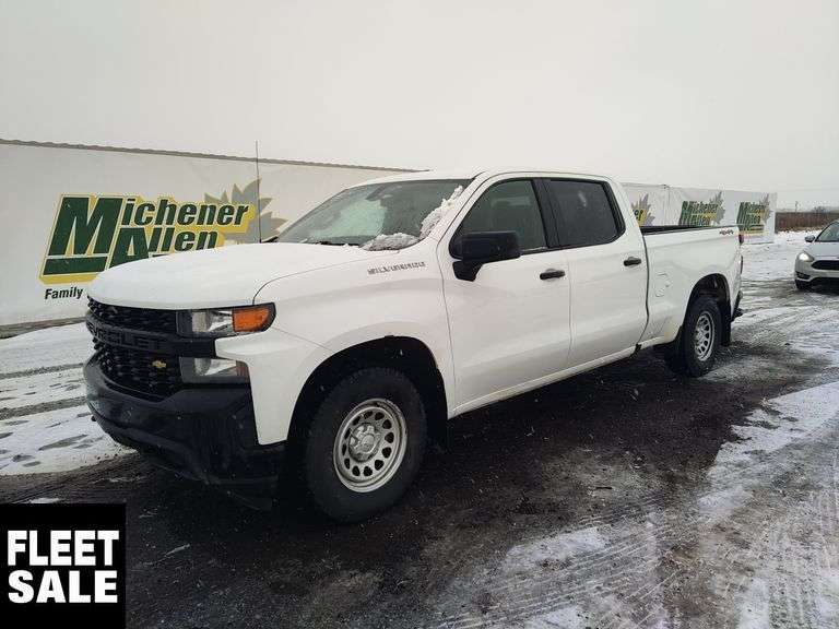2021  Chevrolet  Silverado 1500  4x4 Work Truck 4dr Crew Cab 6.6 ft. SB