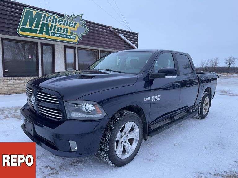 2017  Ram  1500  4x4 Sport 4dr Crew Cab 5.5 ft. SB Pickup