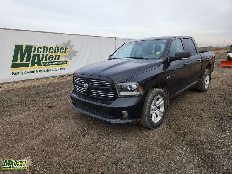 2017  Ram  1500  4x4 Sport 4dr Crew Cab 5.5 ft. SB Pickup