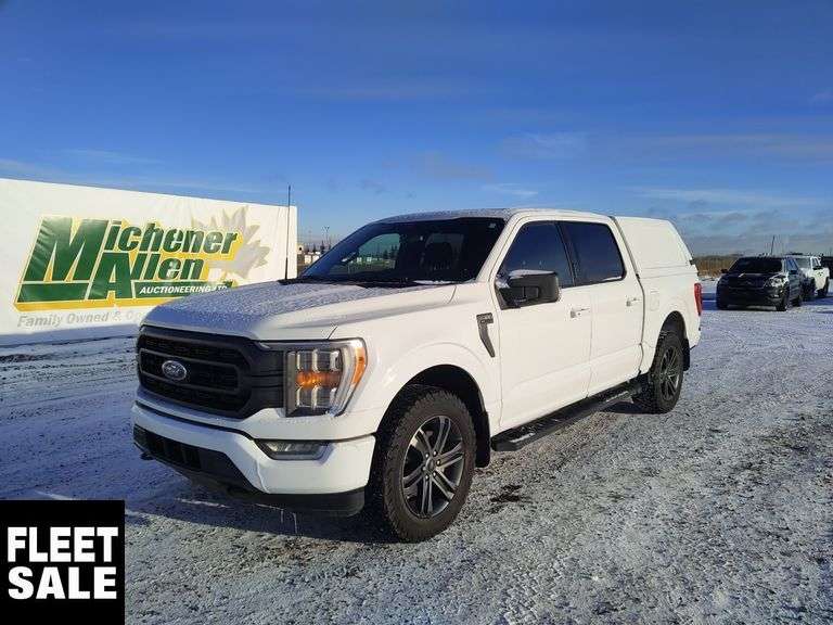 2022  Ford  F-150  4x4 XLT 4dr SuperCrew SB w.Canopy