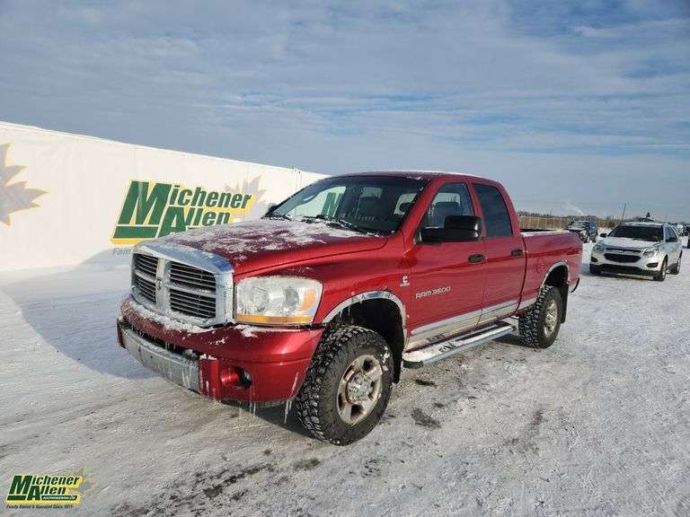 2006  Dodge  Ram 3500 HD  4X4 Laramie SRW Diesel