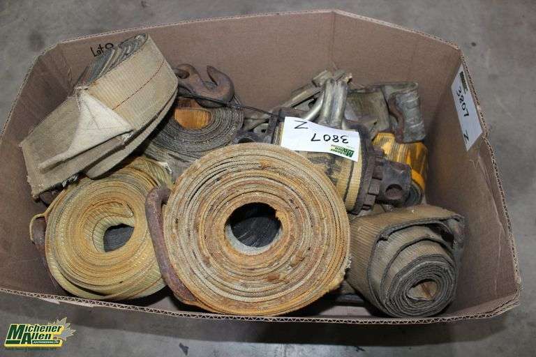 Box of 3" Load Straps and Ratchets