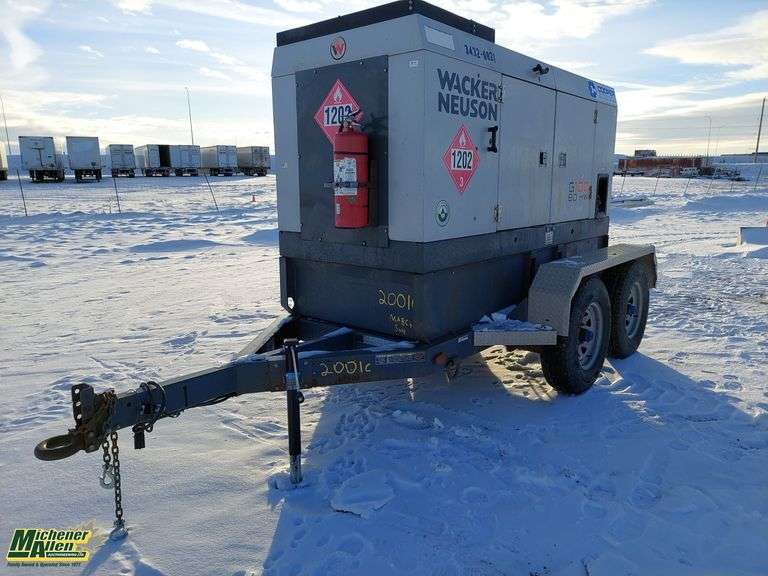 2013 Wacker Neuson G100 100KVA/80KW Generator