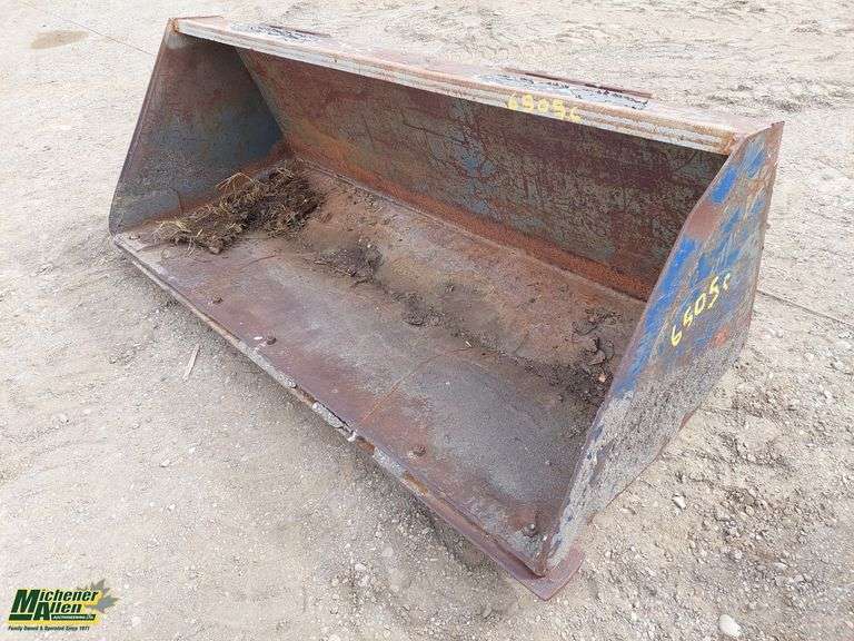 78" Skidsteer Finishing Bucket