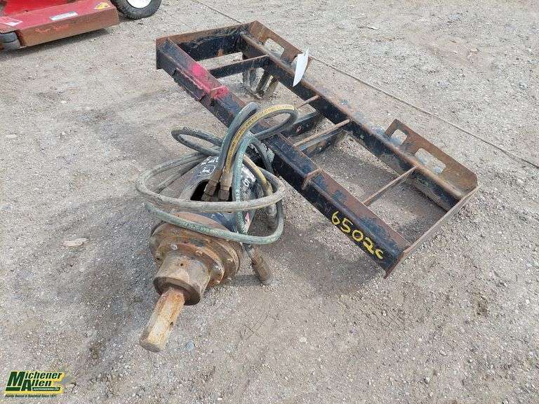 Skidsteer Auger John Deere  Worksite Pro