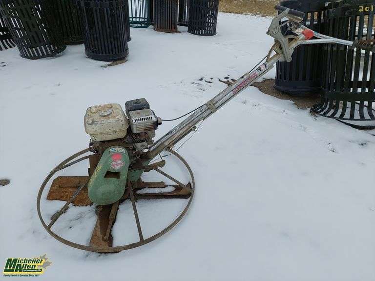 36" Concrete Floor Finisher