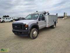 2008  Ford  F-550 SD Regular Cab 4x4 DRW  S/A  Service Truck