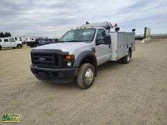 2008  Ford  F-550 SD Regular Cab 4x4 DRW  S/A  Service Truck