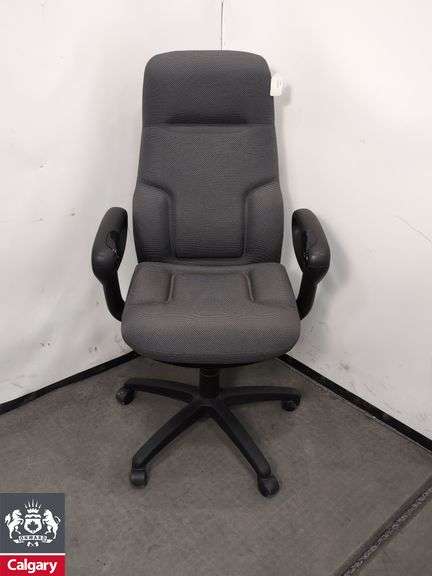 24 Hour Global Concorde brand chair - grey