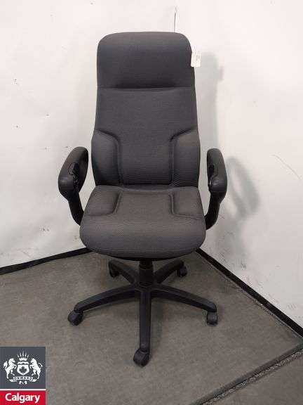 24 Hour Global Concorde brand chair - grey