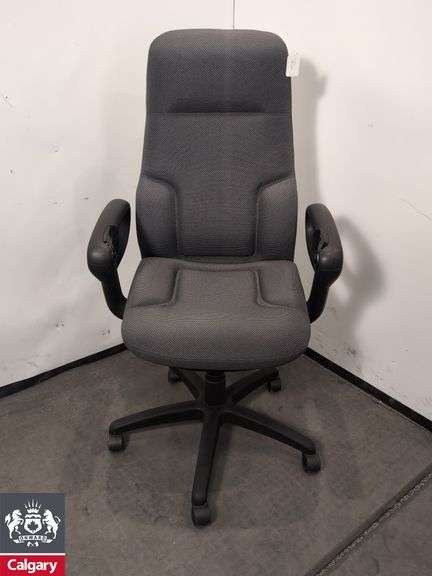 24 Hour Global Concorde brand chair - grey