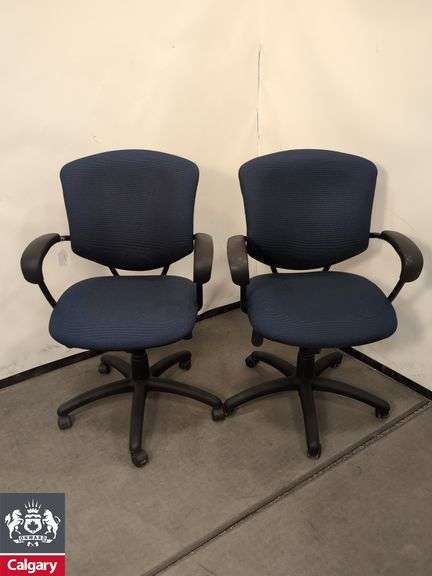 Set of 2 - Blue Global Supra brand Chair