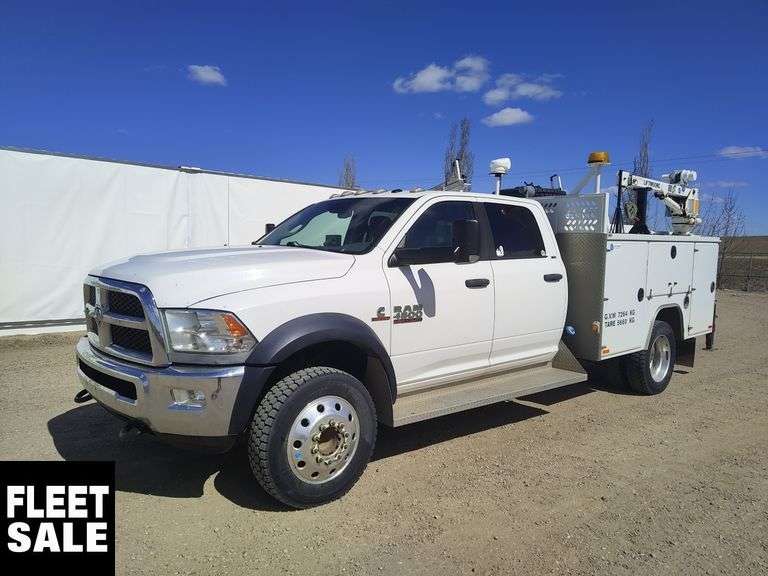 2014  Ram  4500 4x4  S/A  Service Truck