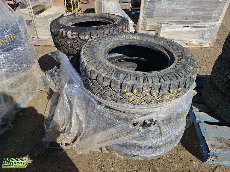 Pallet with LT 245/75R17 Tires - Qty.6 - Michener Allen Auctioneering Ltd