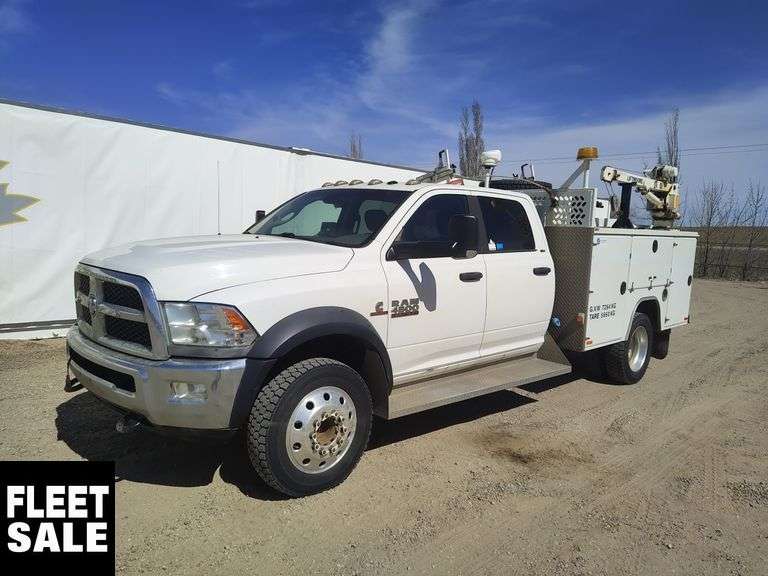 2014  Ram  4500 4WD  S/A  Service Truck