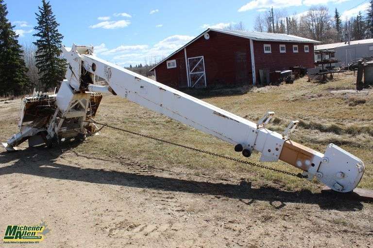 HL Pitman Hydrolift 8T Straight Boom Crane with A-Leg Outriggers Lift Cylinder & Telescopic Cylinder