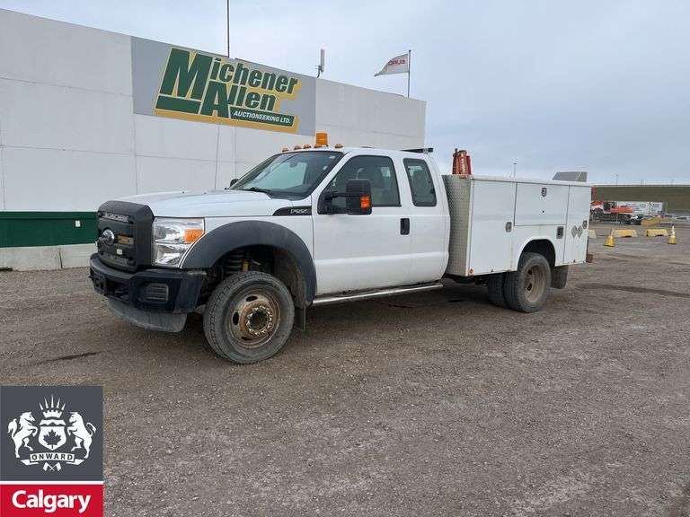 2012  Ford  F-550 Super Duty  S/A  Service Truck