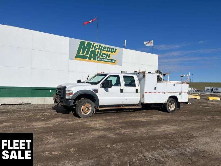 2009  Ford  F-550 Super Duty 4X4  S/A  Service Truck
