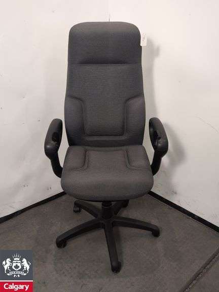 24 Hour Global Concorde brand chair - grey