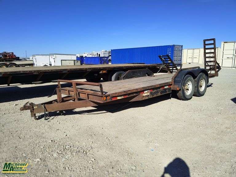 T/A  18ft  Car Trailer