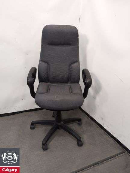 24 Hour Global Concorde brand chair - grey