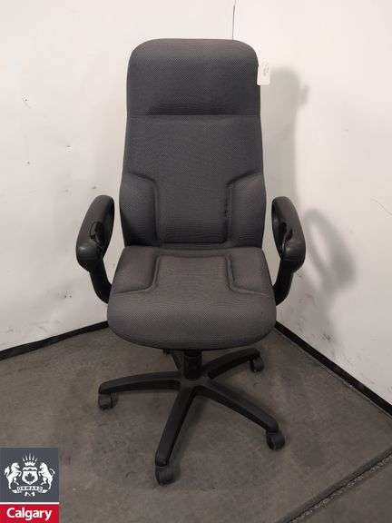 24 Hour Global Concorde brand chair - grey