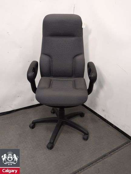 24 Hour Global Concorde brand chair - grey