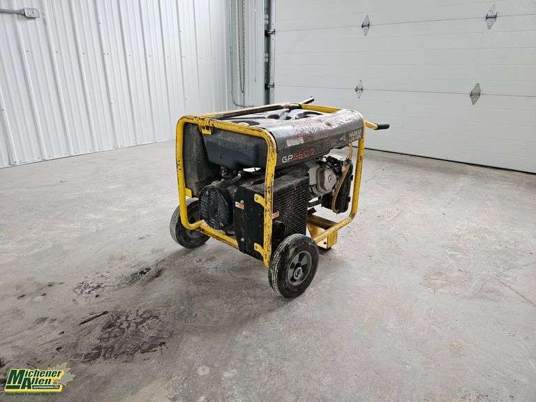 2011 Wacker Nelson generator GP5600