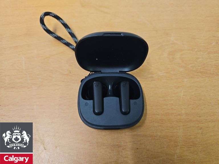 Soundcore Earbuds in Charging Case *No Cords, Working Condition Unknown*