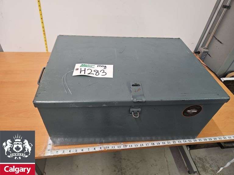 Metal Box (Brand Sentry Safe) - Michener Allen Auctioneering Ltd