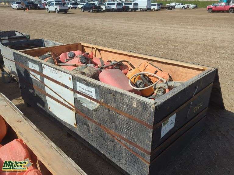 Tycrate Crate with Fire Safety Equipment - Michener Allen Auctioneering Ltd