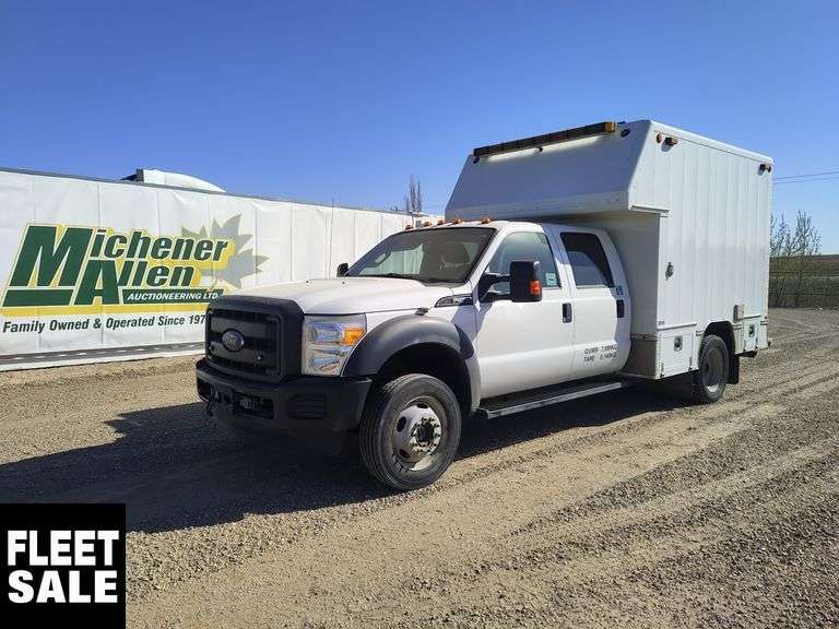2012  Ford  F-550 Super Duty 4x4  S/A  Service Truck