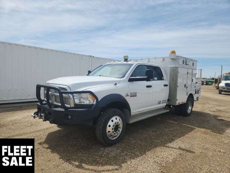 2014  Ram  5500 4x4  S/A  Service Truck