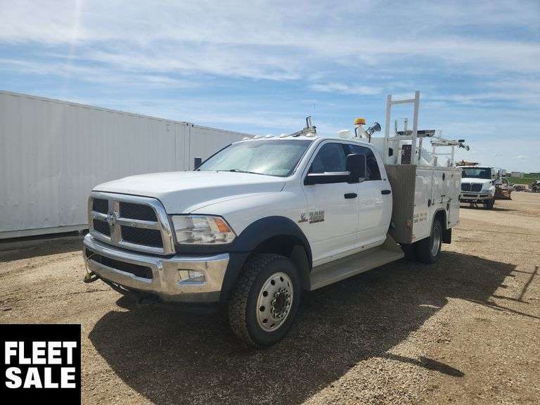 2015  Ram  4500 4x4  S/A  Service Truck