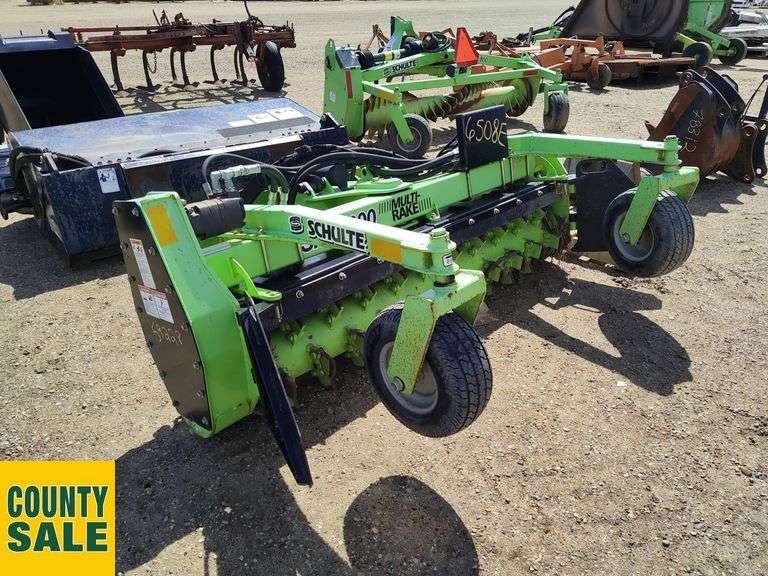 Schulte SMR-600 Multi-Rake Skid Steer Attachment