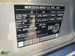 2005  Mercedes-Benz  M-Class  ML 350 4MATIC AWD SUV
